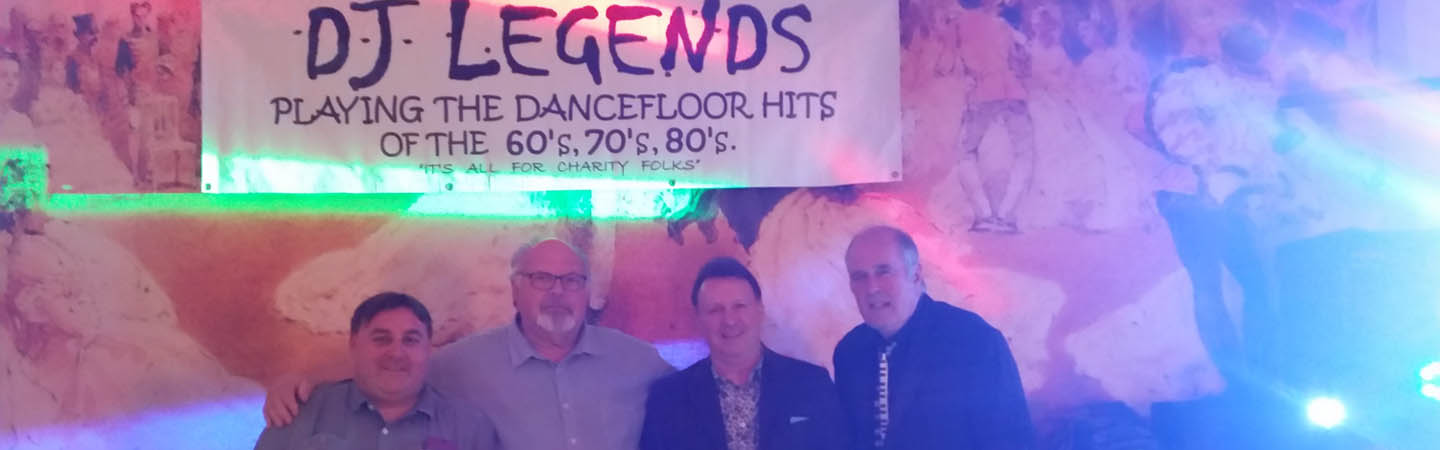 L to R: Phil Oakley, Ron Wilkey, Gary Oldis, Paul Murray