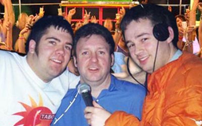 With Wayne (Elvis) Groves & Damian Conway - The Venue - South Shields