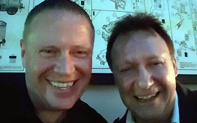 With Tony Link - Dickens Bar, Scarborough