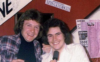 With Alan Black - Ollies Club, Scarborough (1978)
