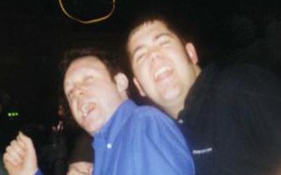 With Wayne (Elvis) Groves - The Venue, South Shields